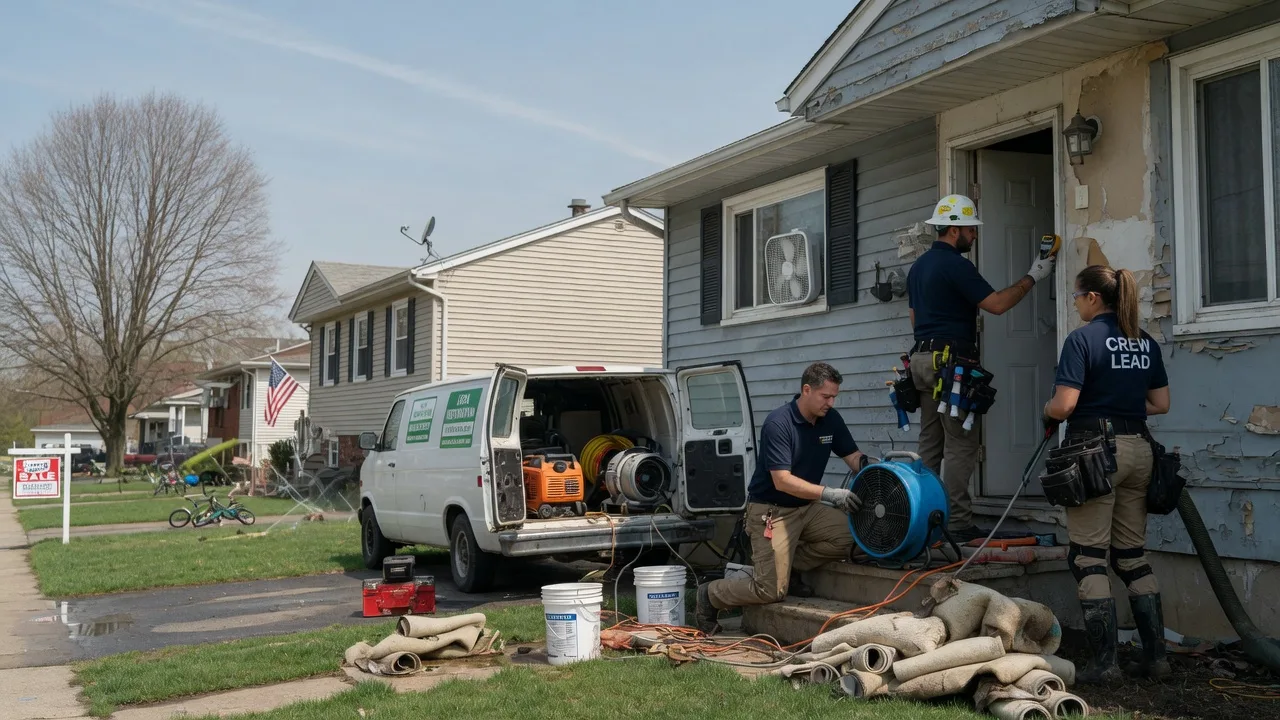 Flood Cleanup in Vinton, IA near me