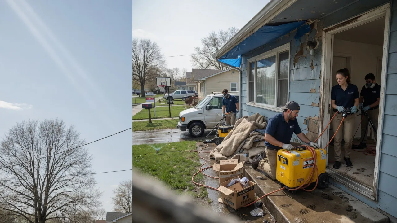 Basement Flood Cleanup in Vinton, IA near me